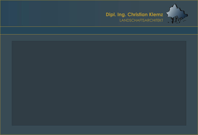 Dipl. Ing. Christian Klemz LANDSCHAFTSARCHITEKT