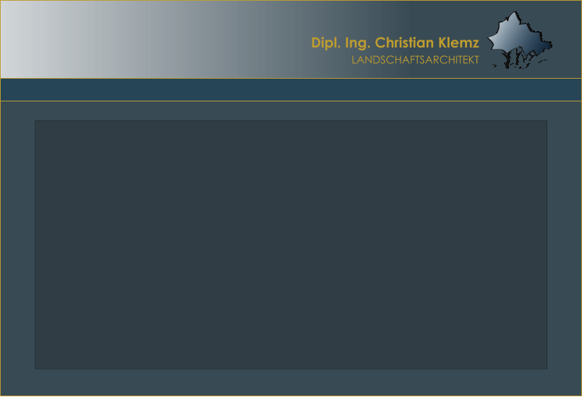 Dipl. Ing. Christian Klemz LANDSCHAFTSARCHITEKT